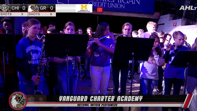 Students playing instruments. Students playing instruments.